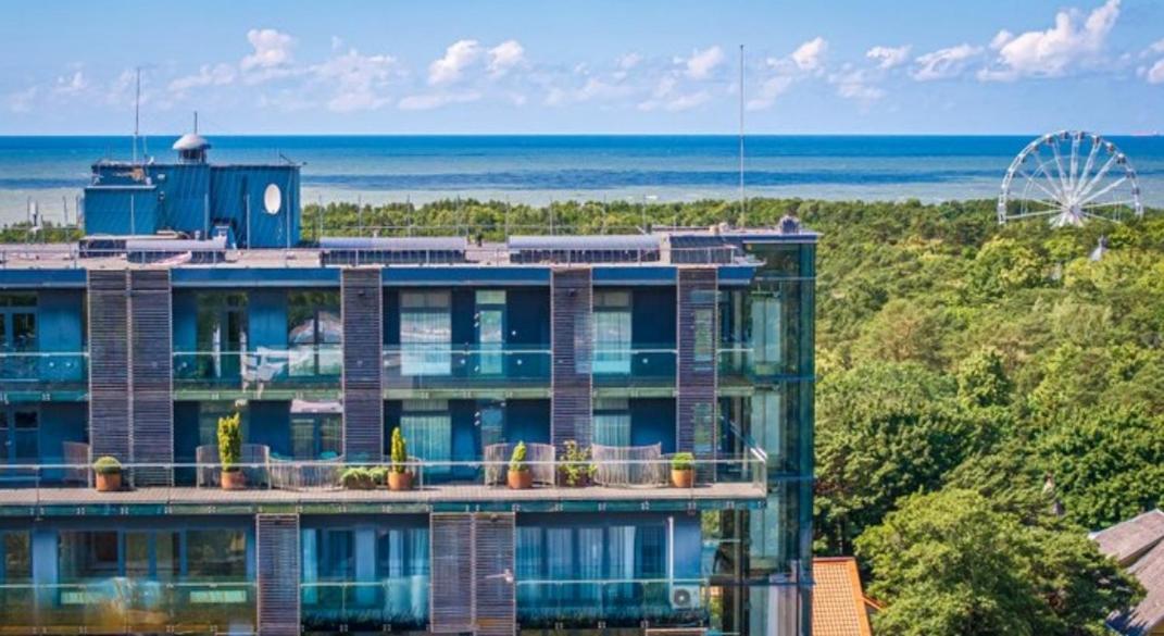 Апартаменти Palanga Sea View Екстер'єр фото
